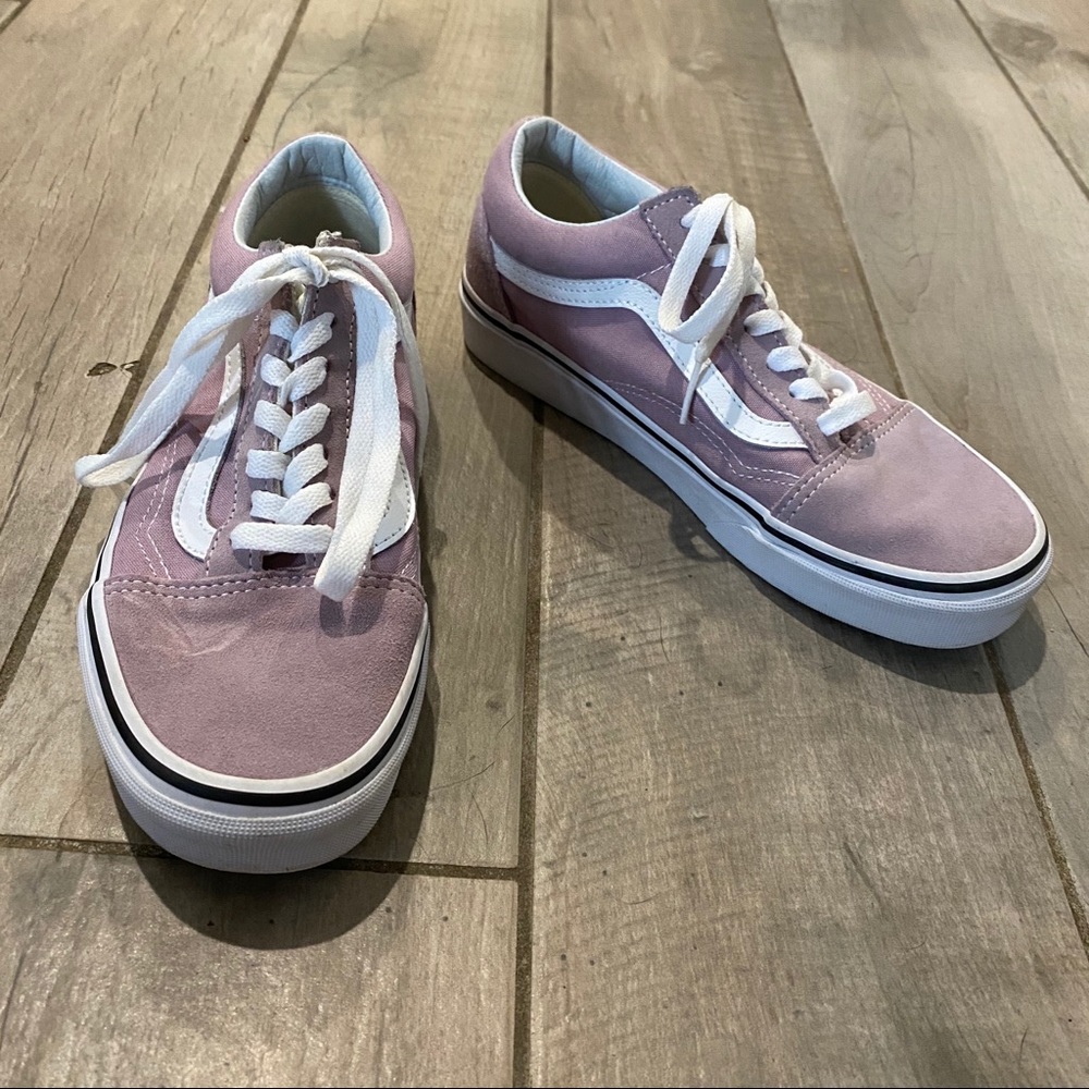 SOLD Lavender Vans Old Skool